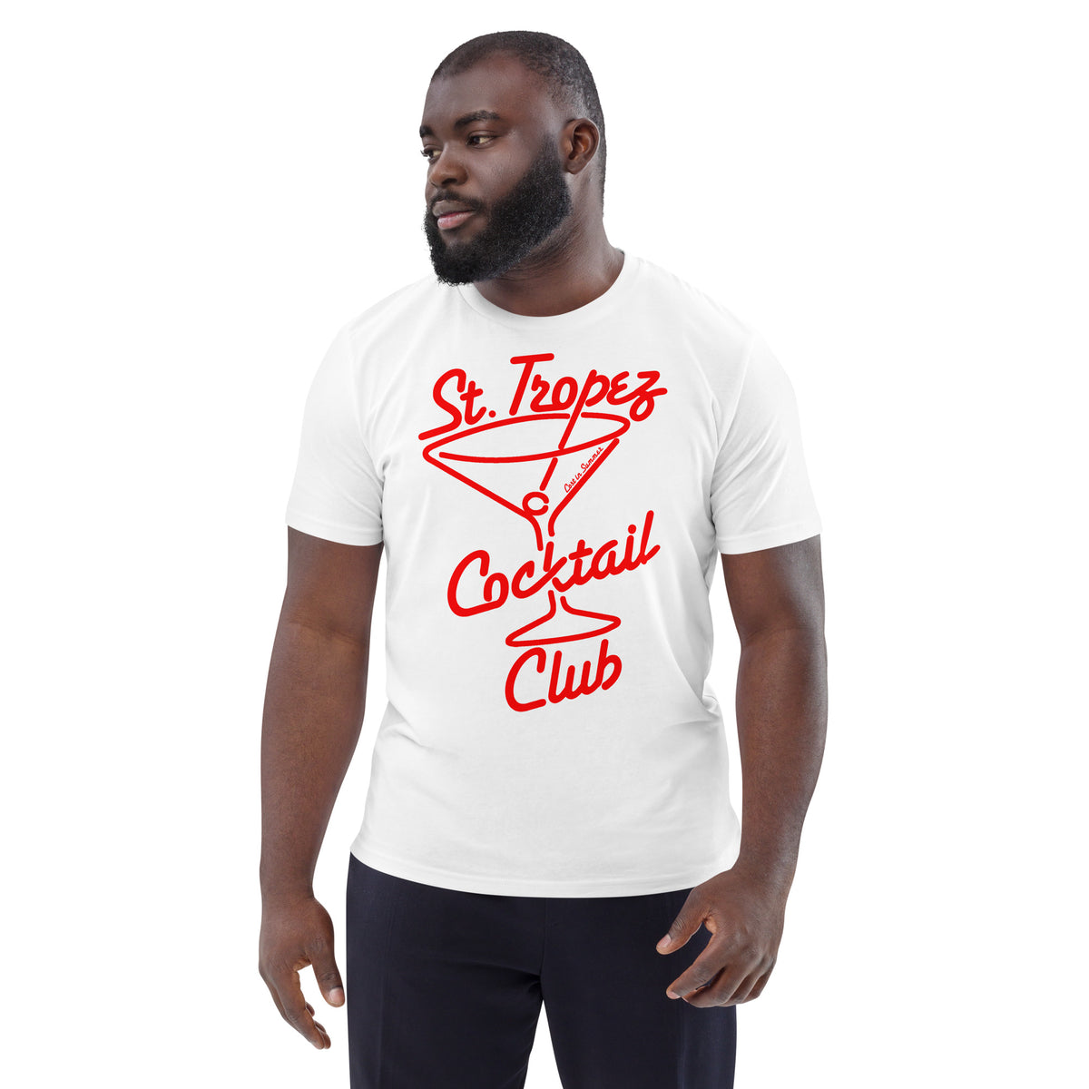 St. Tropez Cocktail Club Men's T-Shirt