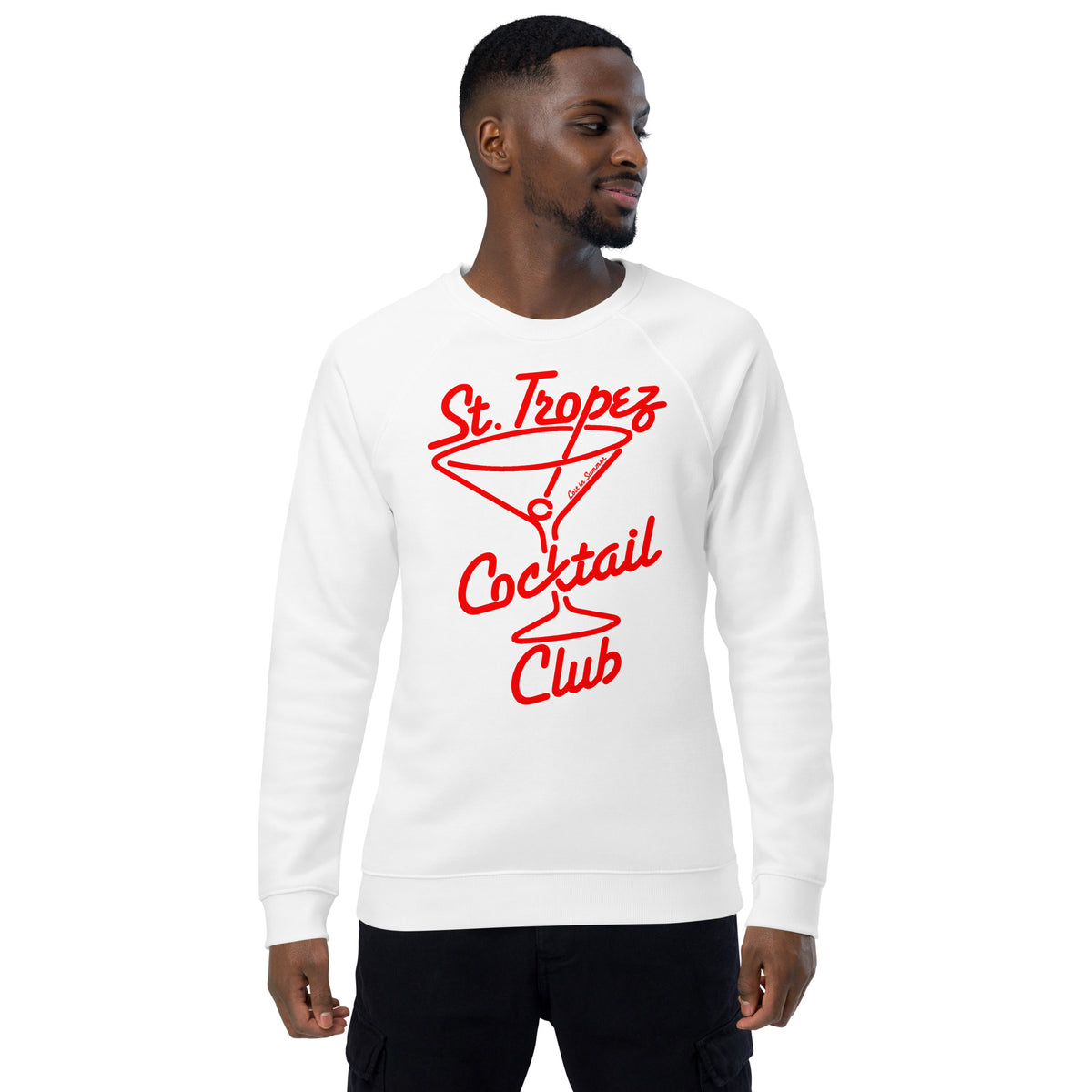 St. Tropez Cocktail Club Men's Sweatshirt