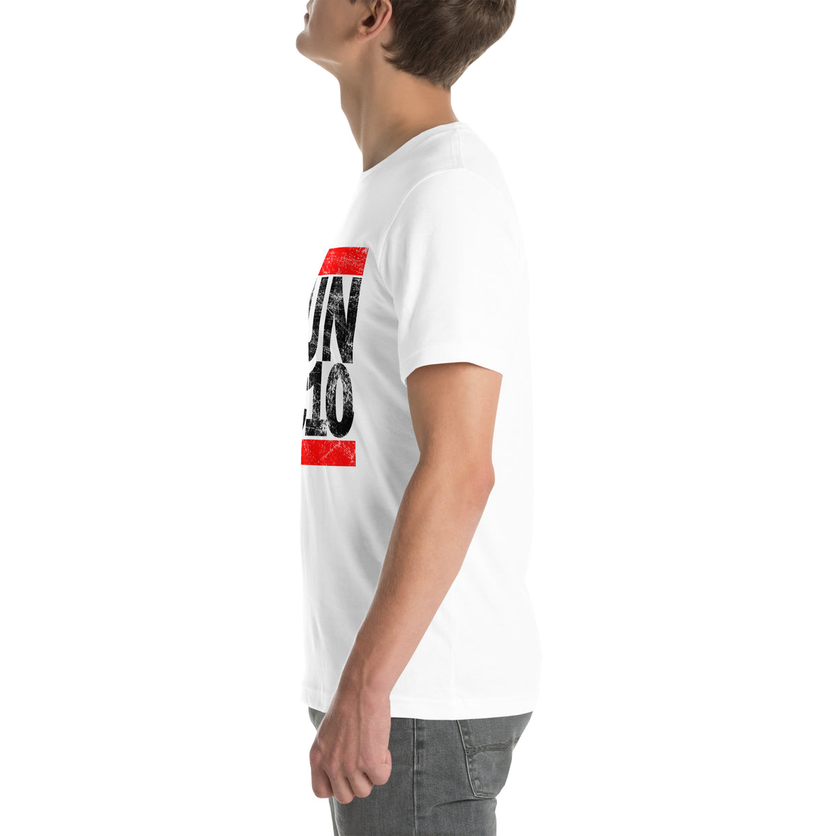 Run DC10 Men's White T-shirt