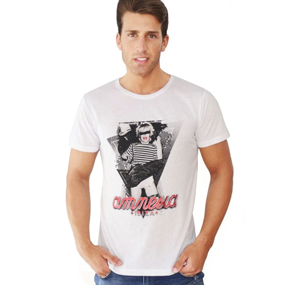 Amnesia Ibiza Camiseta Hombre Chica Glamour
