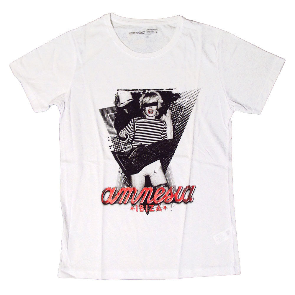 Amnesia Ibiza T-shirt Uomo Ragazza di Fascino