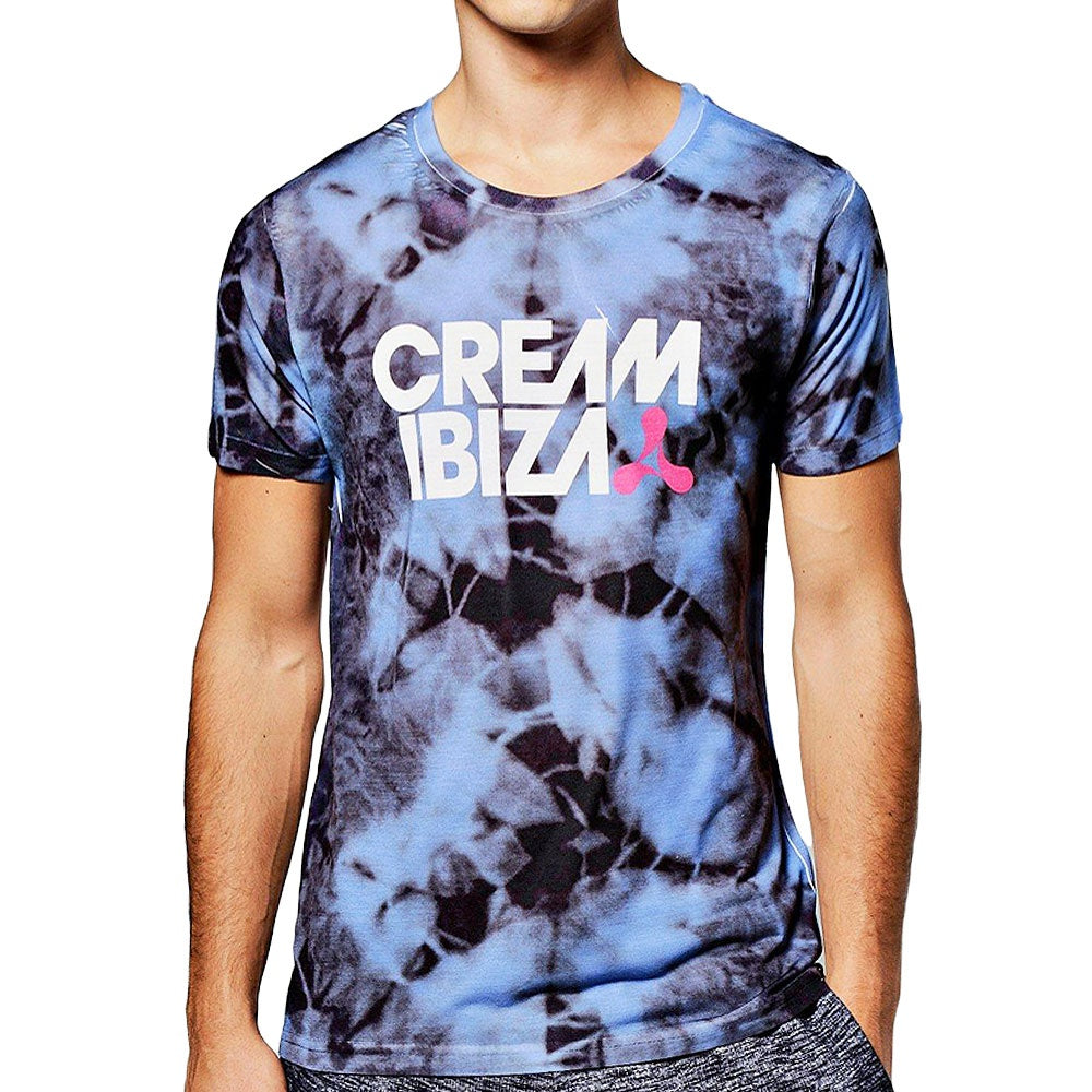 Cream Ibiza Batikoptik Herren Logo T-shirt
