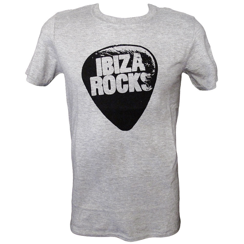 Ibiza Rocks Camiseta Hombre con Logo Básico