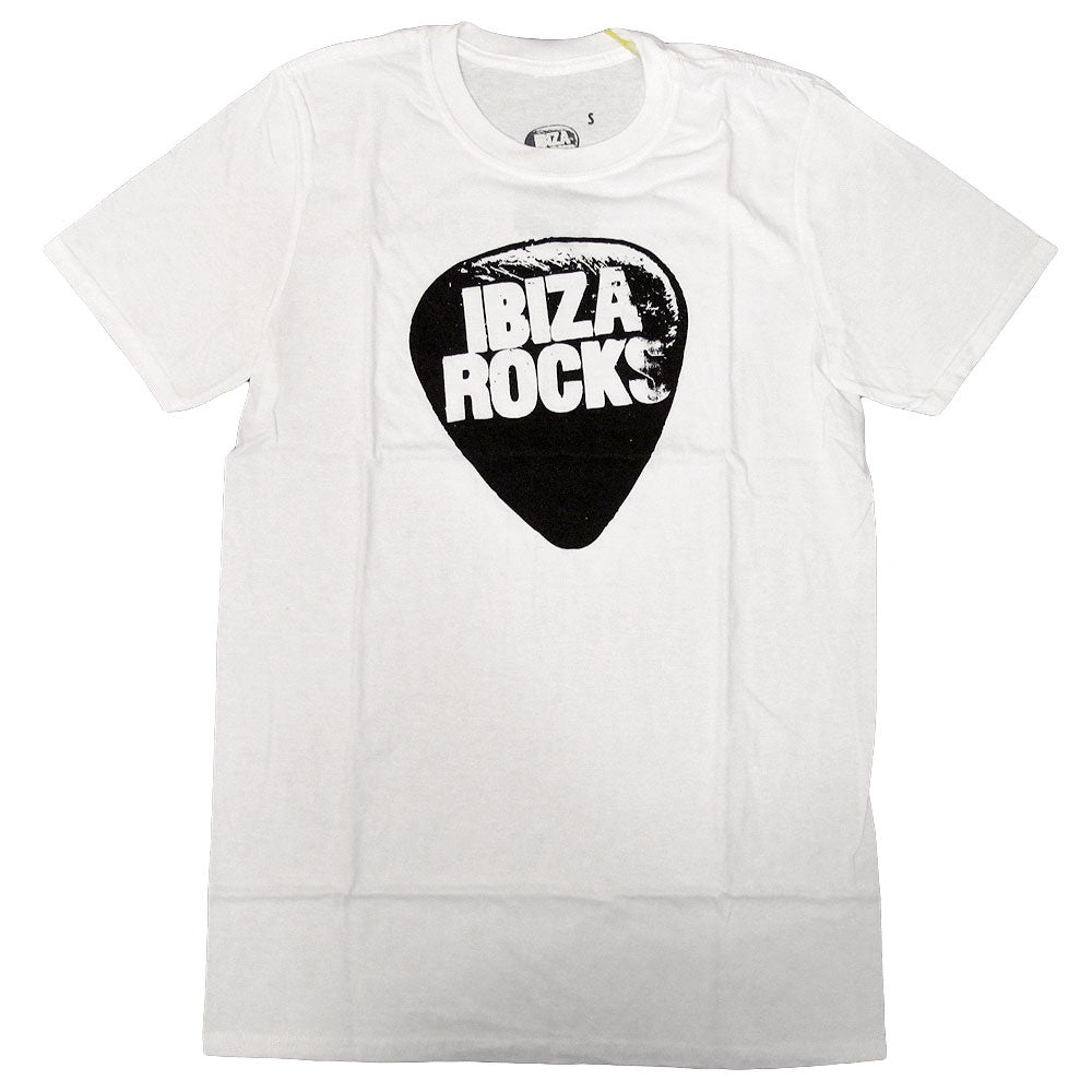 Ibiza Rocks Camiseta Hombre con Logo Básico