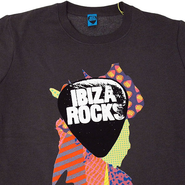 Ibiza Rocks Jersey carbón con Salpicadura de color