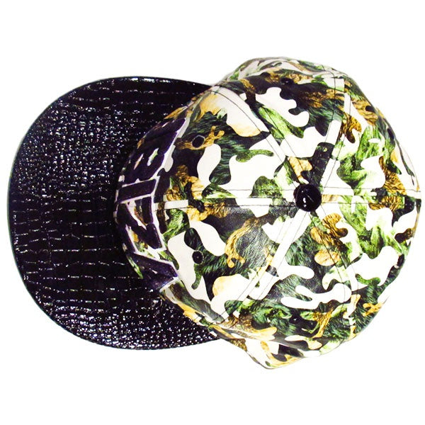 Ibiza Gorra Snapback Camuflaje verde