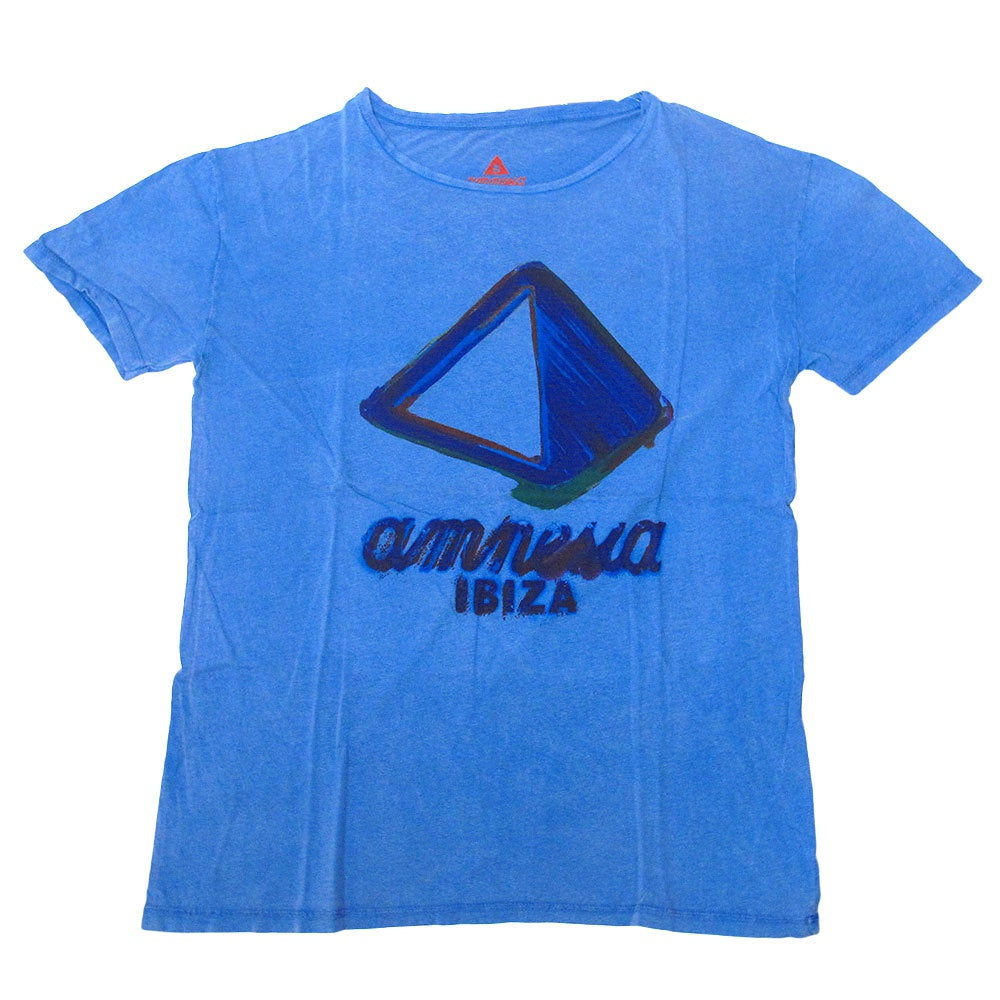 Amnesia Ibiza Camiseta Hombre Acuarela