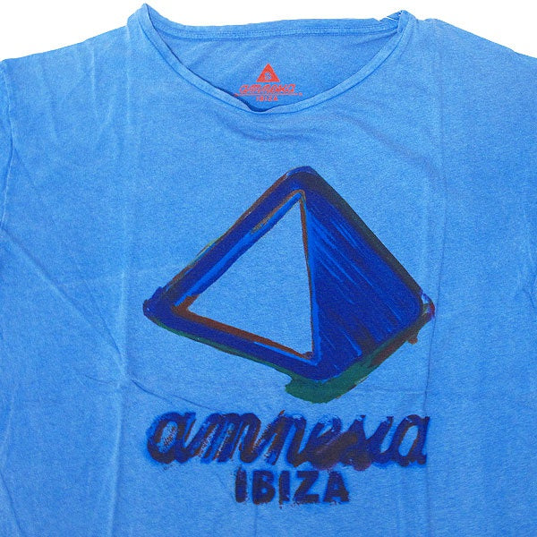 Amnesia Ibiza Camiseta Hombre Acuarela