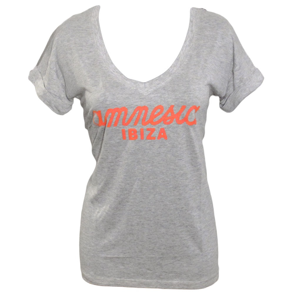 Amnesia Ibiza Camiseta Mujer con Logo Clásico
