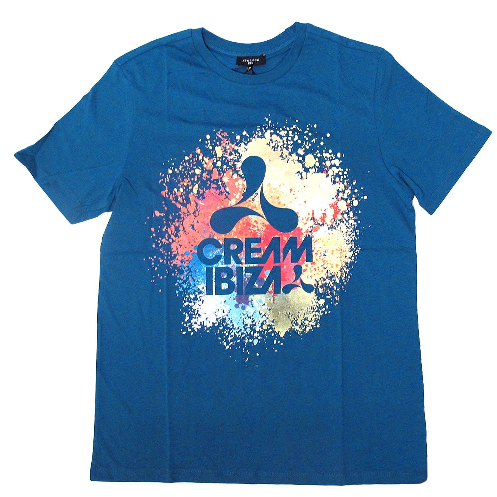 Cream Ibiza Camiseta hombre Salpicaduras de pintura
