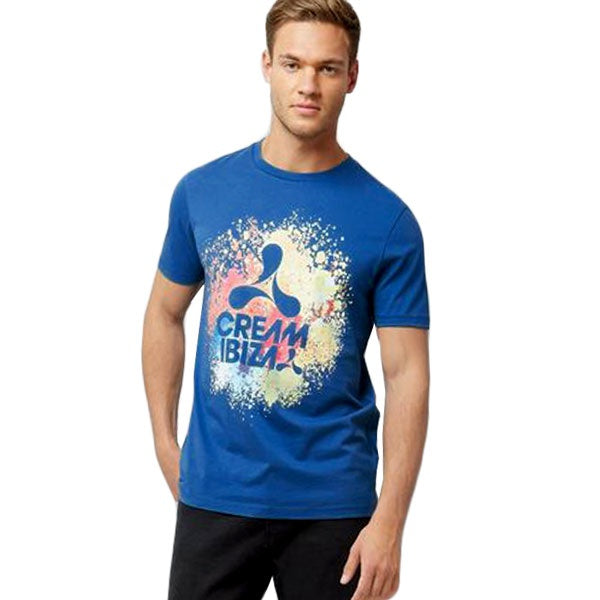 Cream Ibiza Camiseta hombre Salpicaduras de pintura