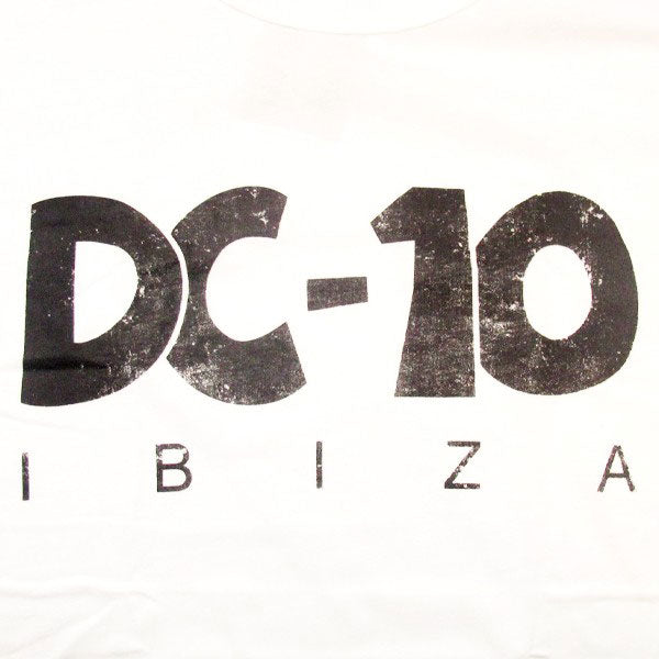DC10 Camiseta Blanca Logo