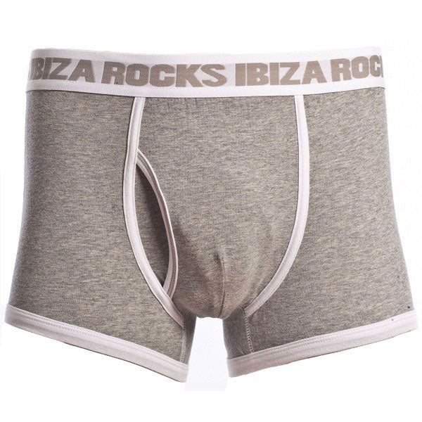 Ibiza Rocks Men's Heather Boxer Trunks