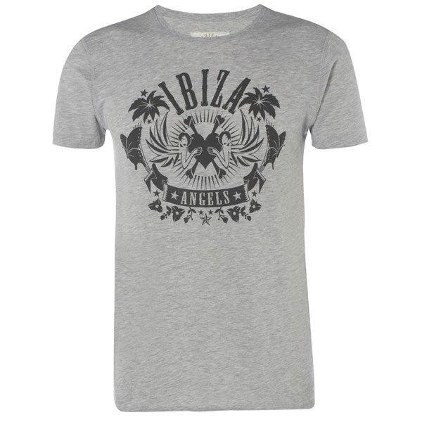 Ibiza Angels Camiseta Hombre con Logo Clásico