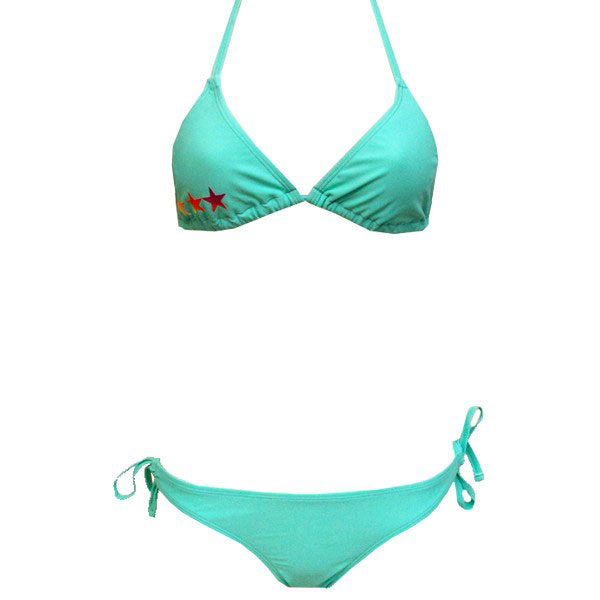 F*** Me I'm Famous Bikini Turquesa Palmeras