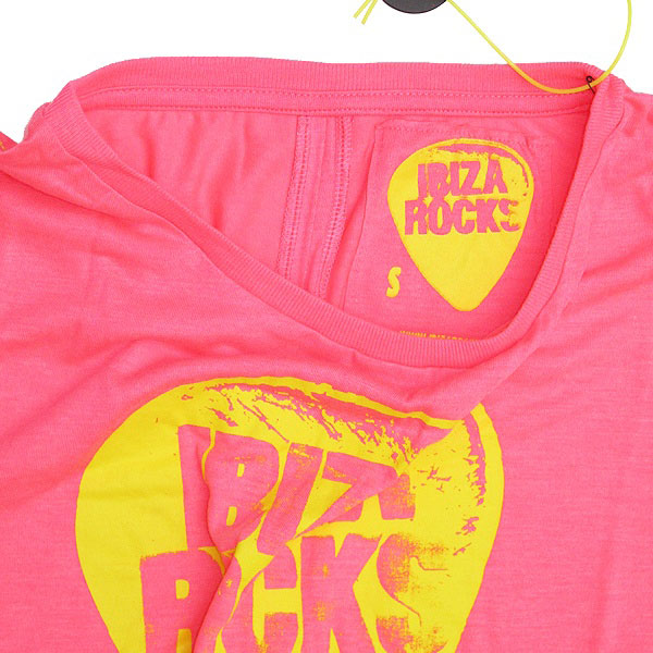Ibiza Rocks Camiseta de corte amplio con espalda abierta