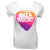 Ibiza Rocks T-shirt ampia con schiena scoperta