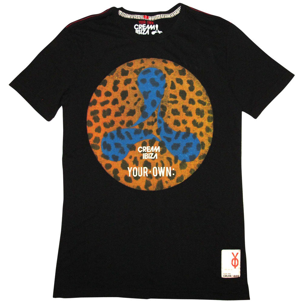 Cream Ibiza Camiseta hombre Leopardo