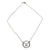 Pacha Silver Disc Cherry Necklace