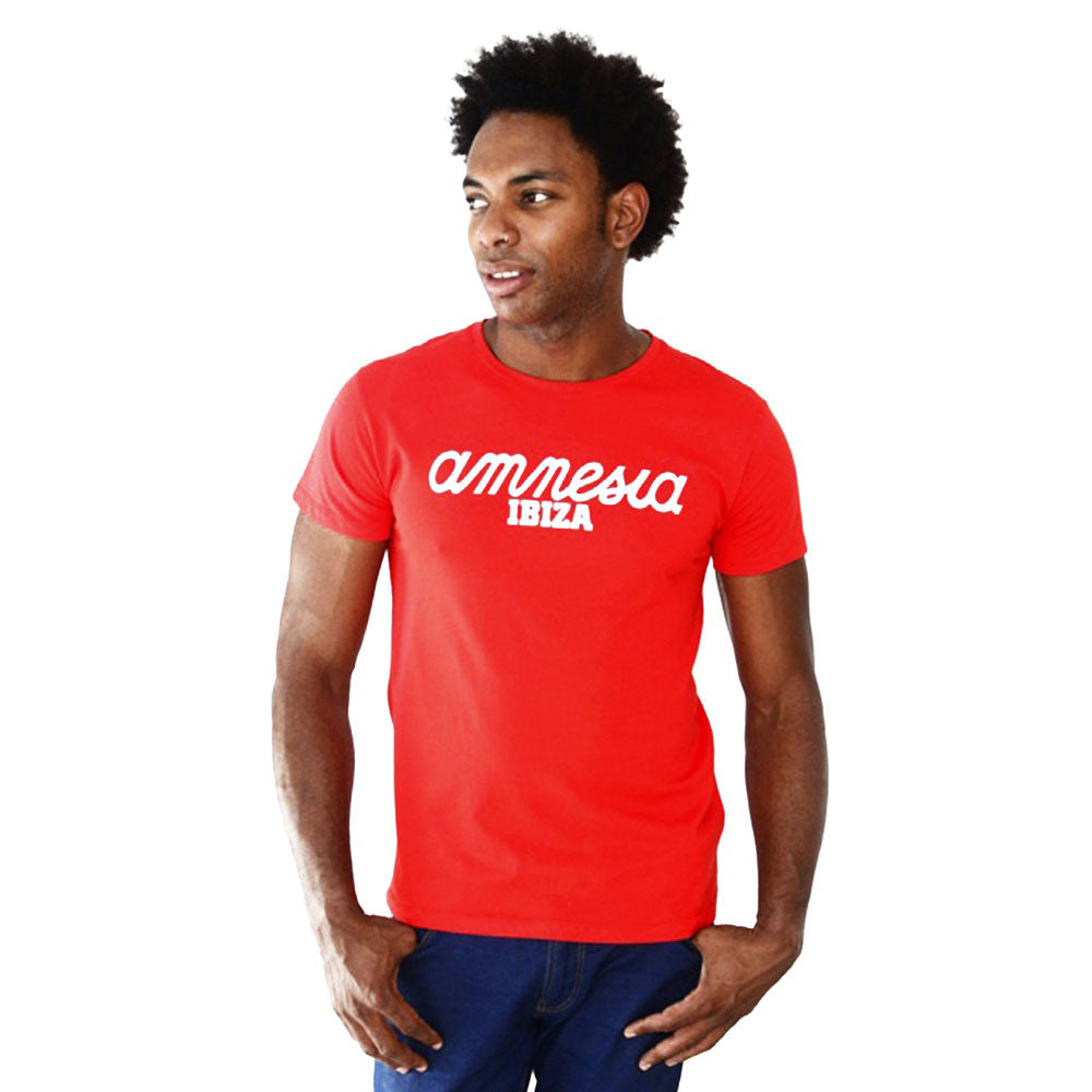 Amnesia Ibiza Camiseta Hombre con Logo Clásico