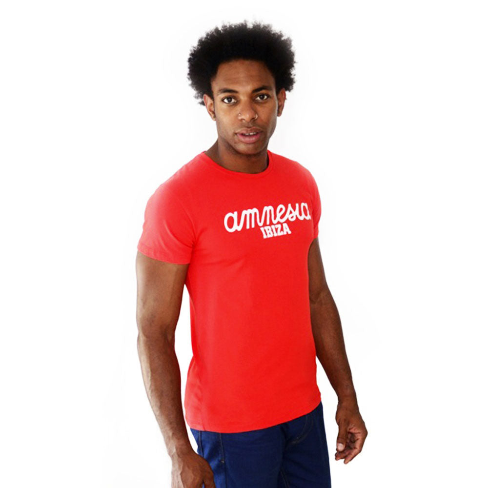 Amnesia Ibiza Camiseta Hombre con Logo Clásico