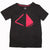 Amnesia Ibiza Pyramide Logo Herren V-Ausschnitt T-shirt