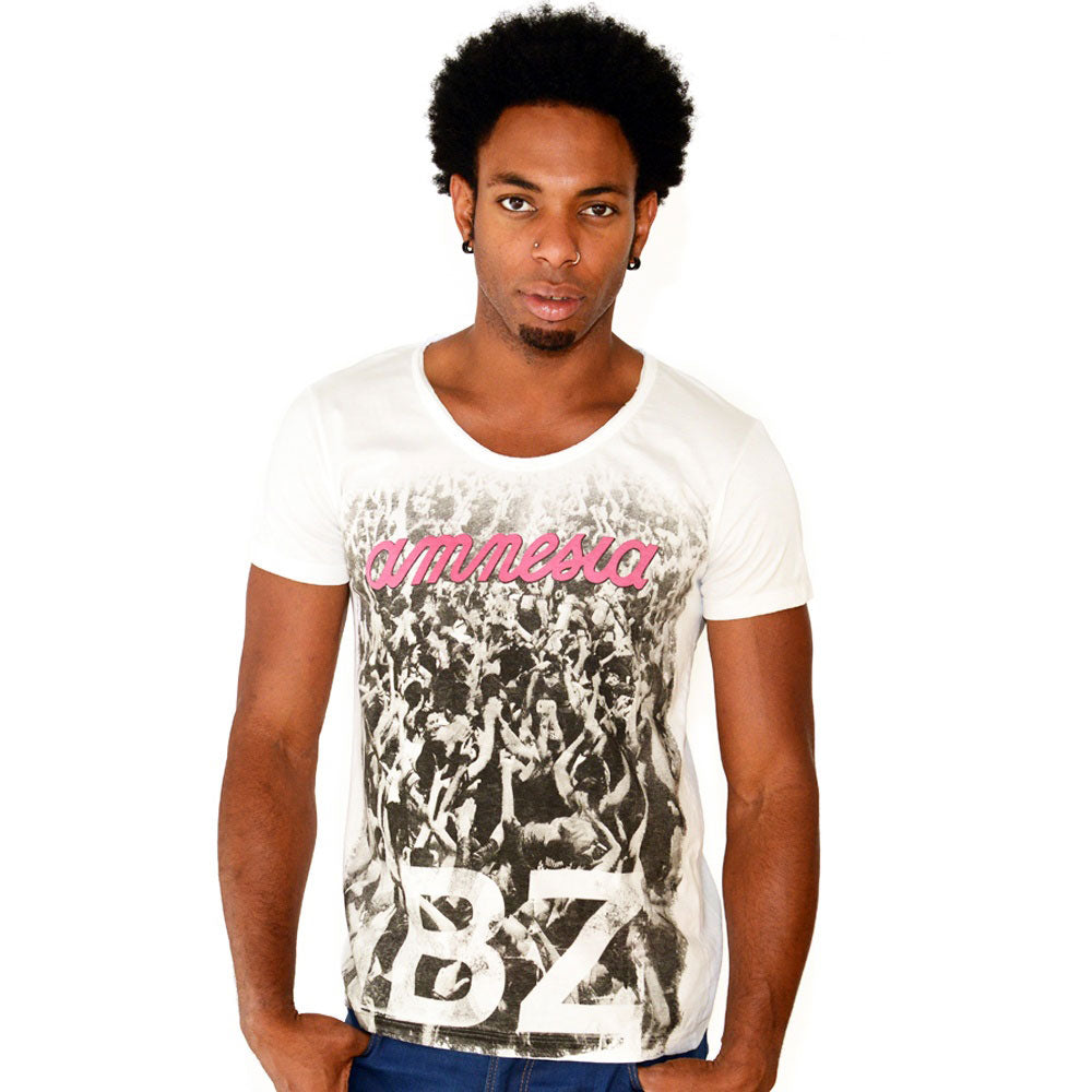 Amnesia Ibiza Camiseta Hombre Disco