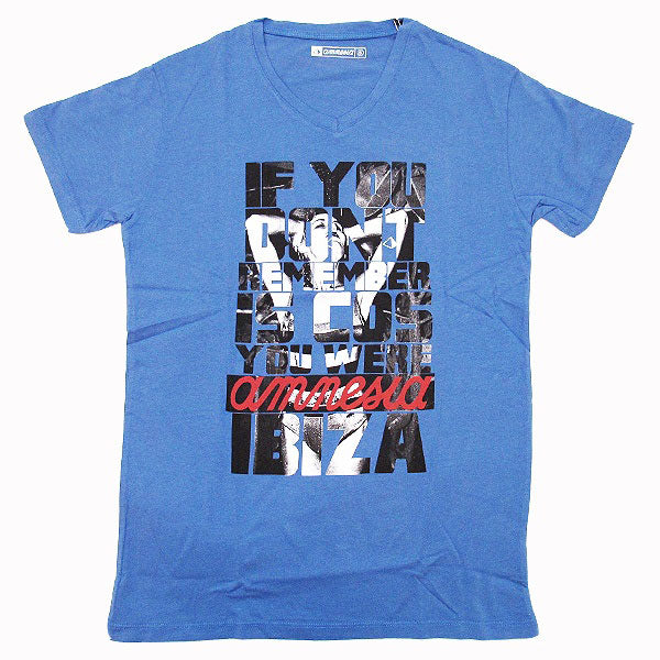 Amnesia Ibiza Camiseta Hombre Remember