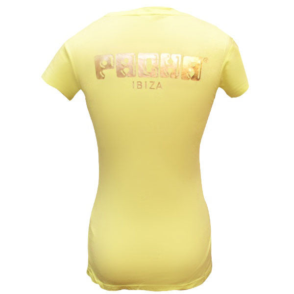 Pacha Camiseta Mujer con Logo Cereza Metalizada