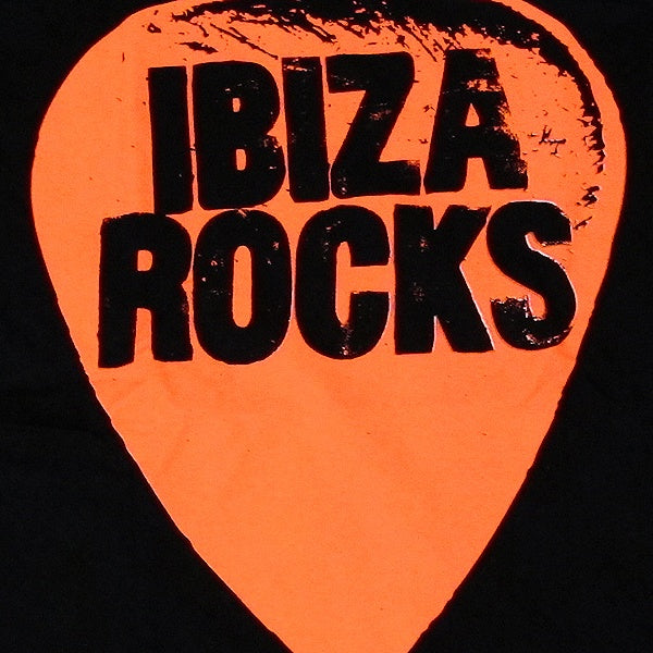Ibiza Rocks Camiseta Negra Plectro con Bolso de Cordón
