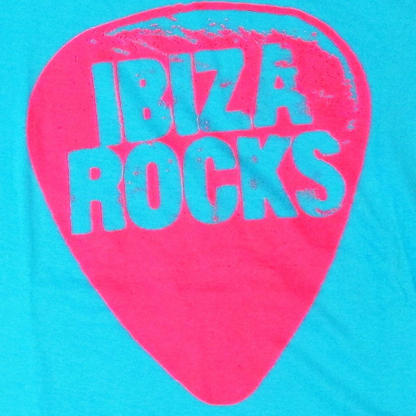 Ibiza Rocks Camiseta hombre Plectro Neón