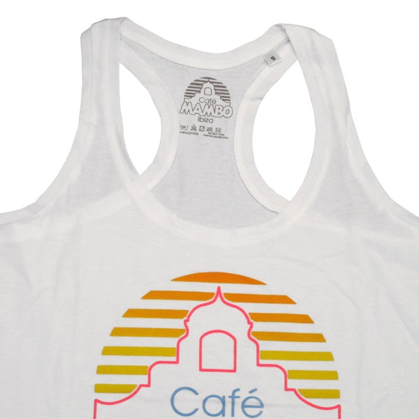 Café Mambo Camiseta de Tirantes Mujer Logo Nuevo