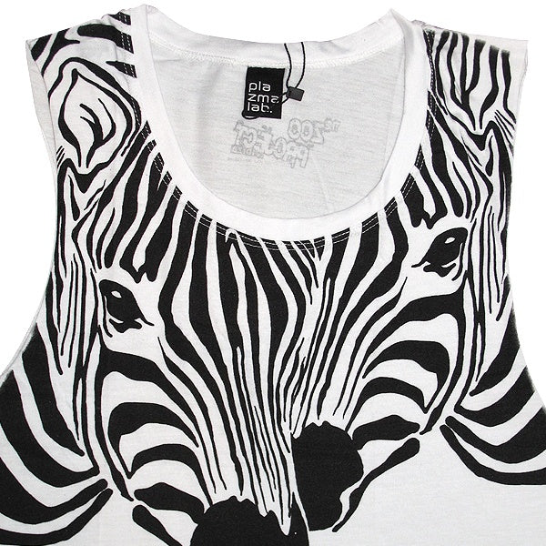 Zoo Project Camiseta sin mangas Cebra