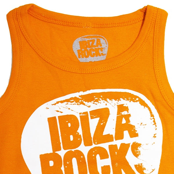 Ibiza Rocks Camiseta de Tirantes Niños con Logo Plectro