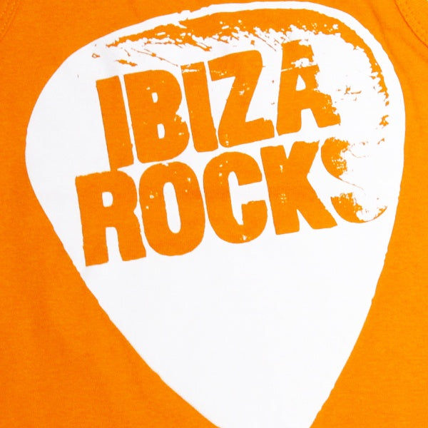 Ibiza Rocks Camiseta de Tirantes Niños con Logo Plectro