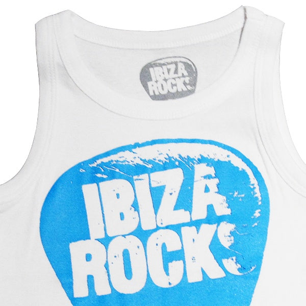 Ibiza Rocks Camiseta de Tirantes Niños con Logo Plectro