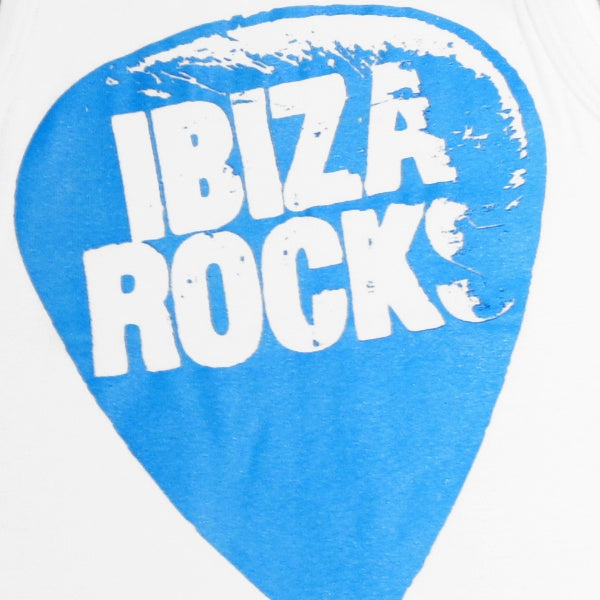 Ibiza Rocks Camiseta de Tirantes Niños con Logo Plectro