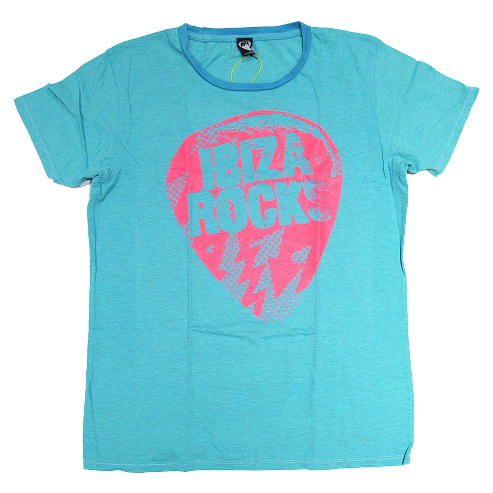 Ibiza Rocks Plectrum Slub Men's T-Shirt