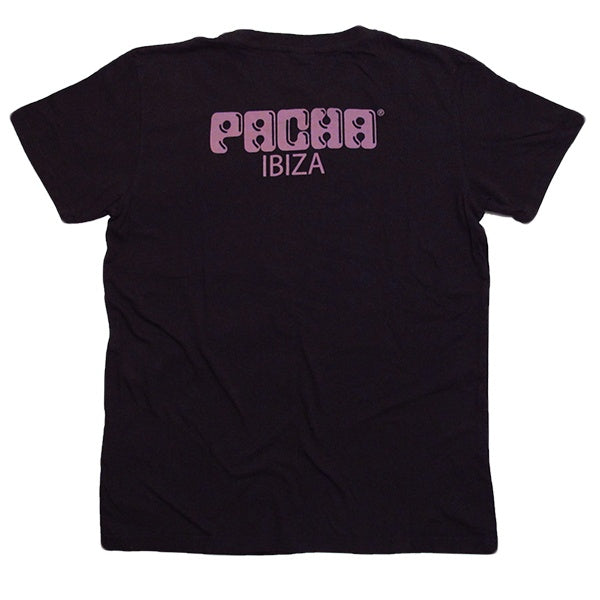 Pacha Camiseta hombre con Logo Tono Cereza en Contraste