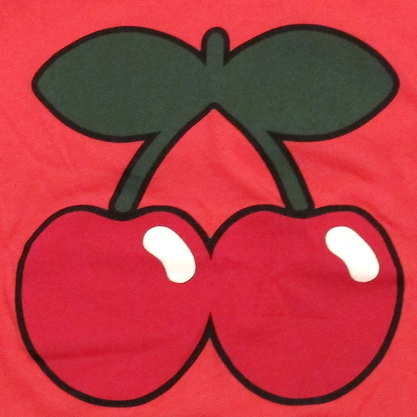 Pacha Camiseta sin mangas Mujer Roja con Logo Básico Cereza
