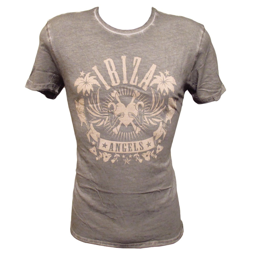 Ibiza Angels Camiseta Hombre con Logo Clásico