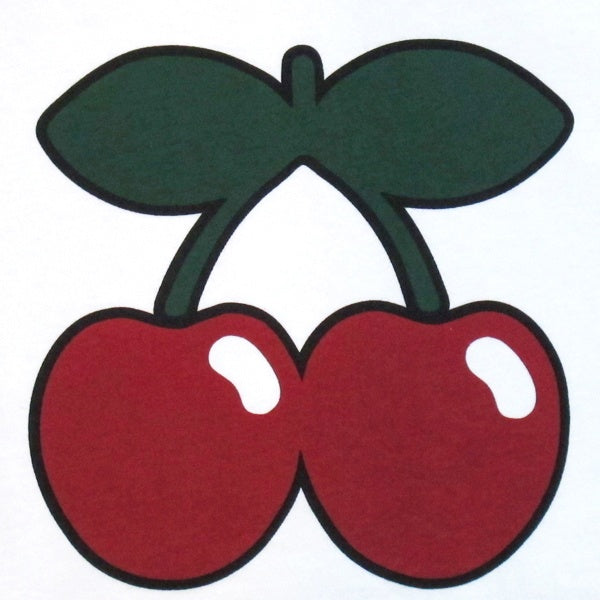 Pacha Camiseta sin Mangas Blanca Cereza Plana