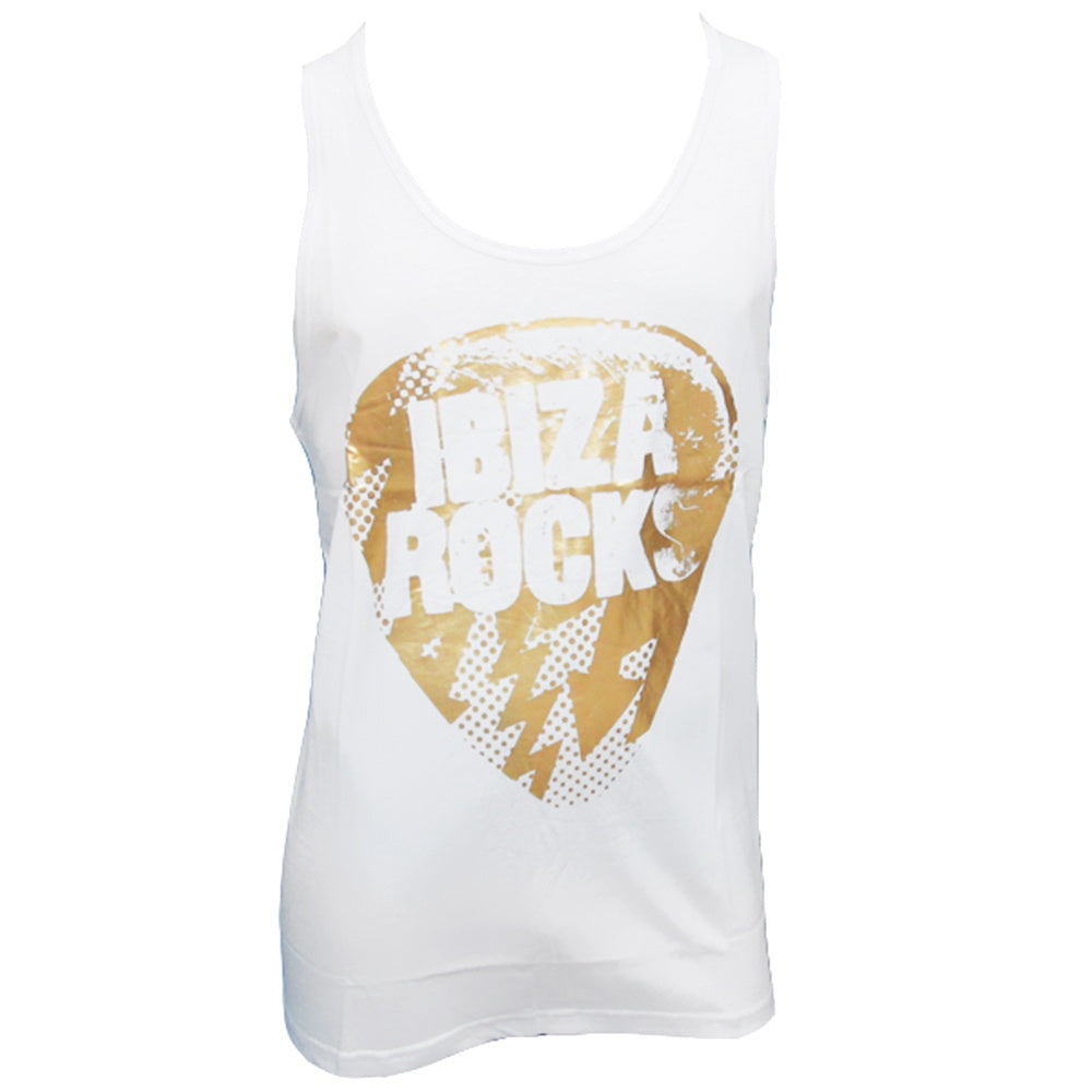 Ibiza Rocks Débardeur homme à logo Plectre