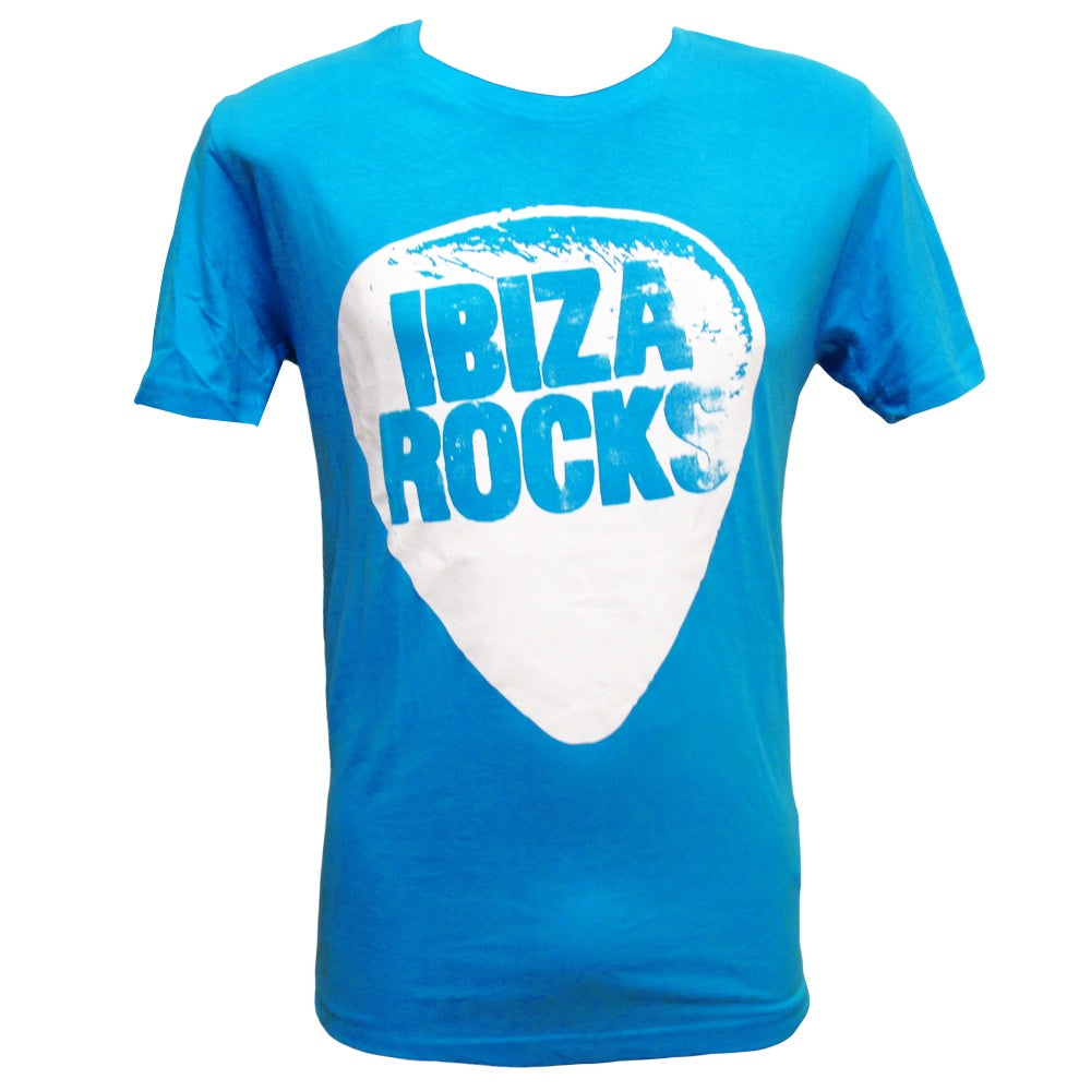 Ibiza Rocks Camiseta Turquesa Hombre Plectro