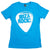 Ibiza Rocks Uomo T-shirt Turchese con Plettro
