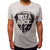 Ibiza Rocks Grey Marbled Men's Logo T-Shirt