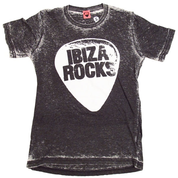 Ibiza Rocks Camiseta Hombre Lavado ácido con Logo