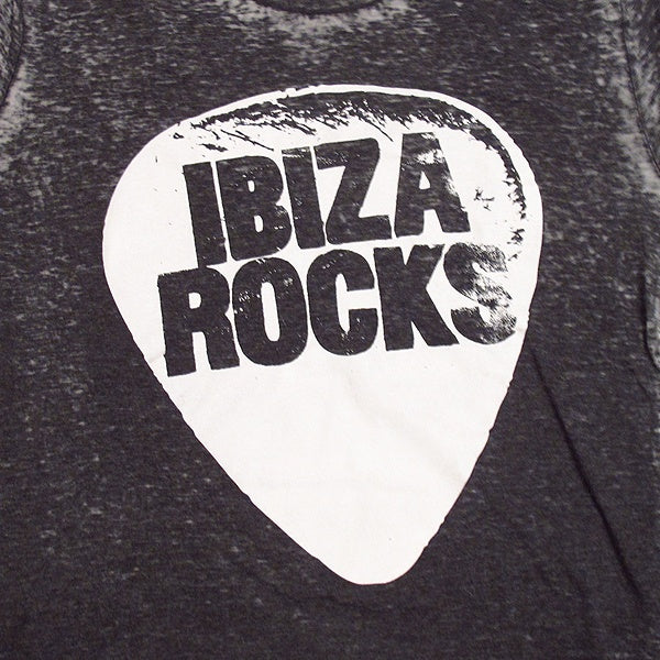 Ibiza Rocks Camiseta Hombre Lavado ácido con Logo