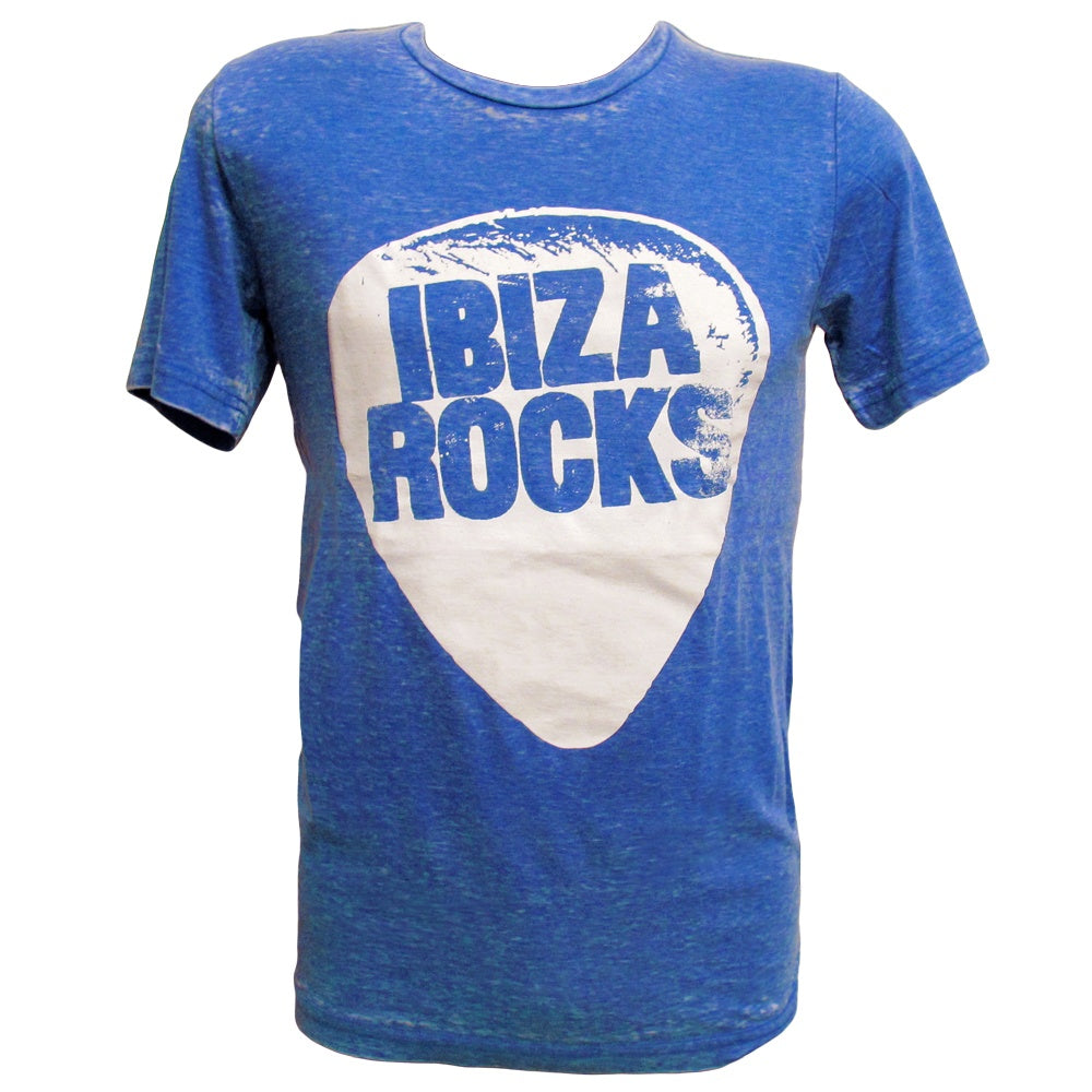 Ibiza Rocks Camiseta Hombre Lavado ácido con Logo
