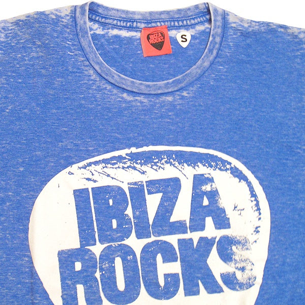 Ibiza Rocks Camiseta Hombre Lavado ácido con Logo